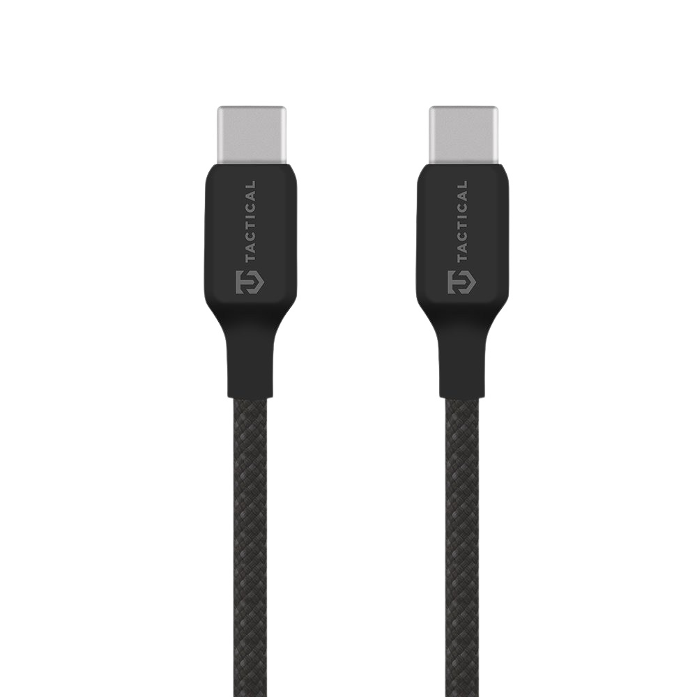 Tactical Stitch Thread Cable USB-C/USB-C 2m Black 8596311283529
