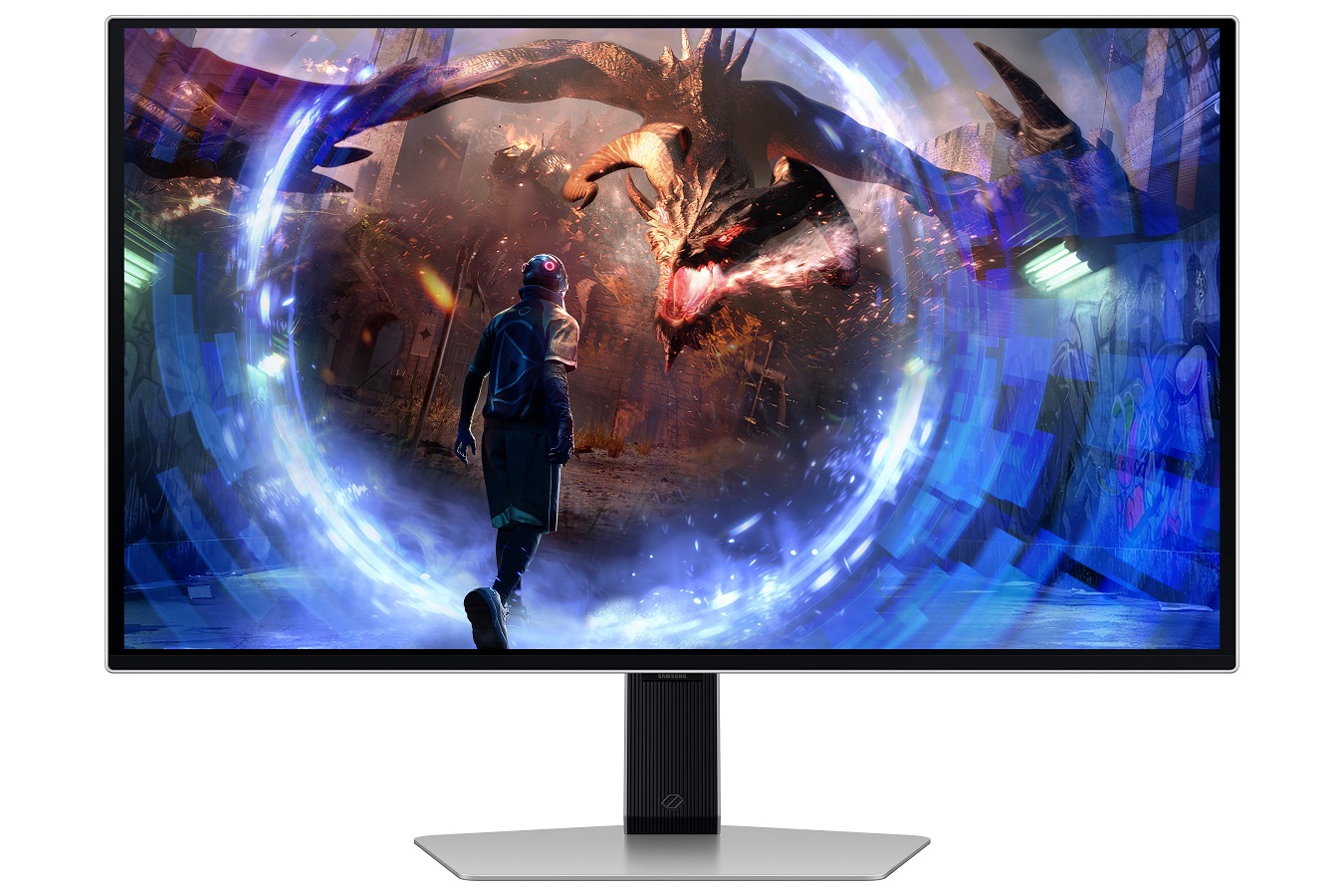 Samsung Odyssey OLED G6/G60SD/27''/OLED/QHD/360Hz/0,03ms/Silver/2R LS27DG600SUXEN
