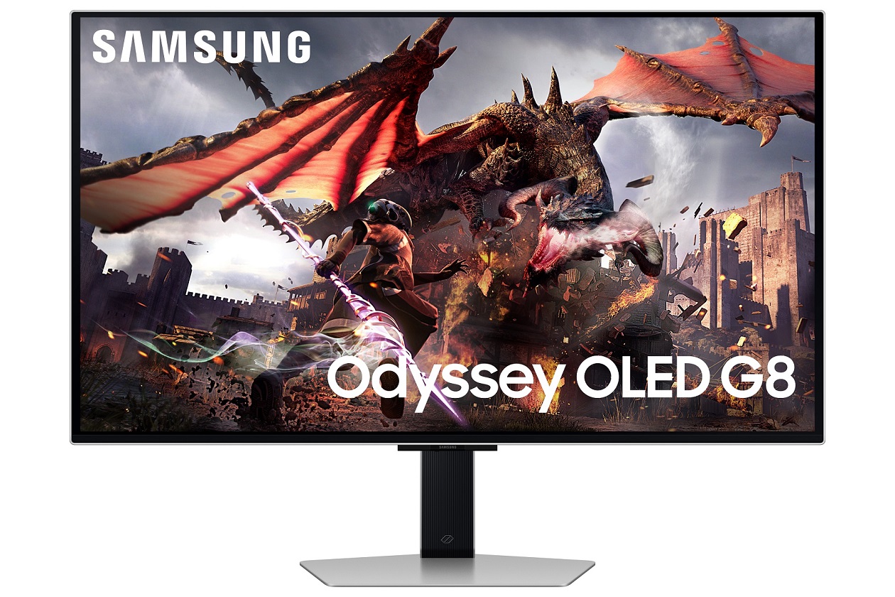 Samsung Odyssey OLED G8/G80SD/32''/OLED/4K UHD/240Hz/0,03ms/Silver/2R LS32DG802SUXDU