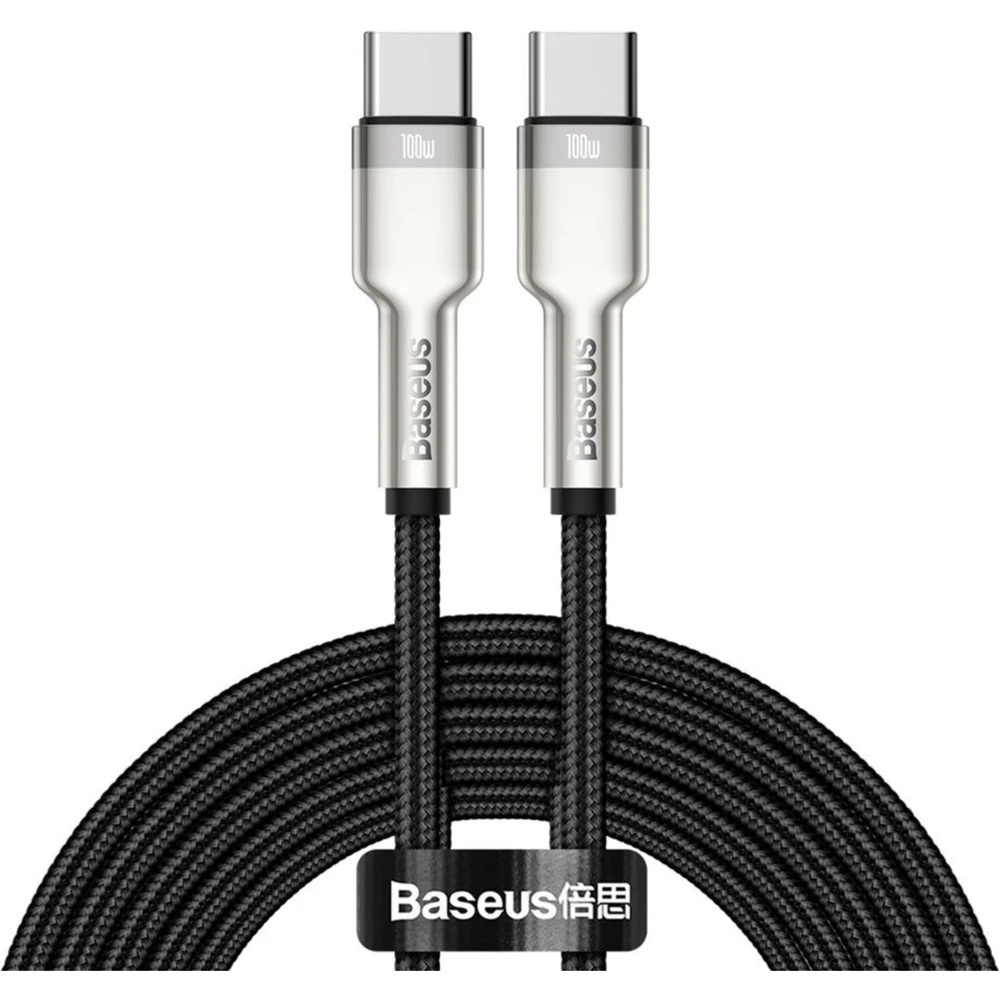 Baseus Dátový kábel Cafule USB-C/USB-C 2m 100W čierny 6953156202368 NoName