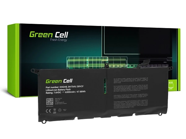 Green Cell Battery DXGH8 for Dell XPS 13 9370 9380, Dell Inspiron 13 3301 5390 7390, Dell Vostro 13 5390 DE143