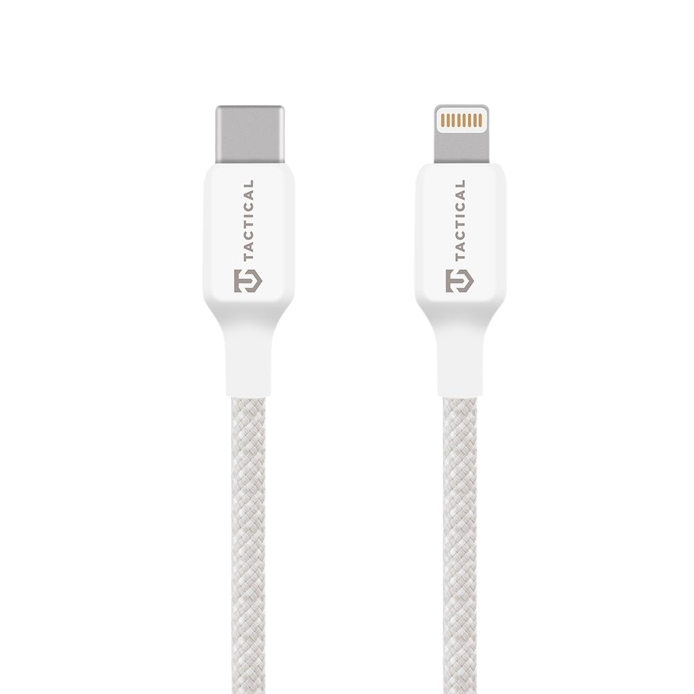 Tactical Stitch Thread Cable USB-C/Lightning 2m White 8596311283444