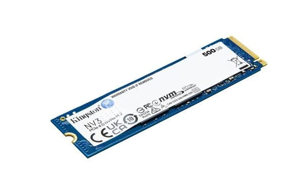 Kingston 500GB NV3 SSD PCIe 4.0 NVMe M.2 2280 ( r5000MB/s, w3000 MB/s ) SNV3S-500G