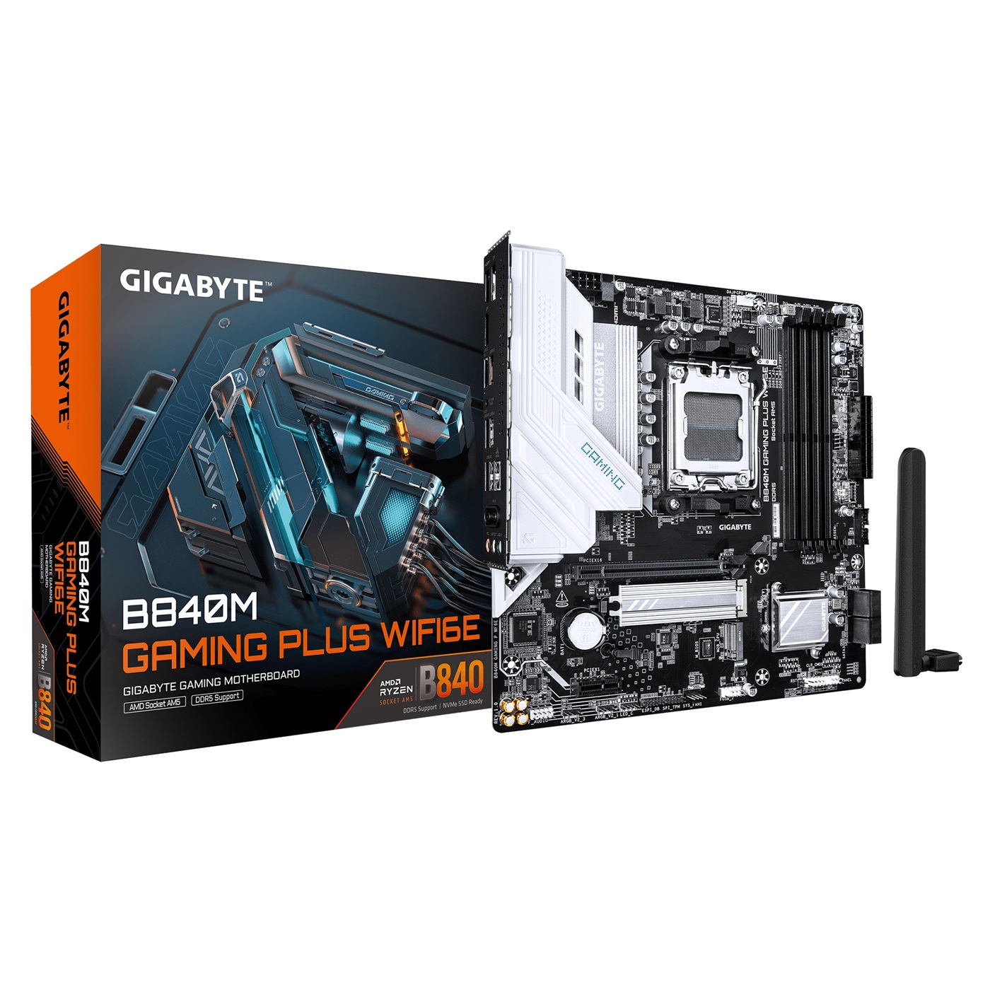 GIGABYTE B840 GAMING PLUS WIFI6E/AM5/mATX B840M GAMING P WF6E Gigabyte