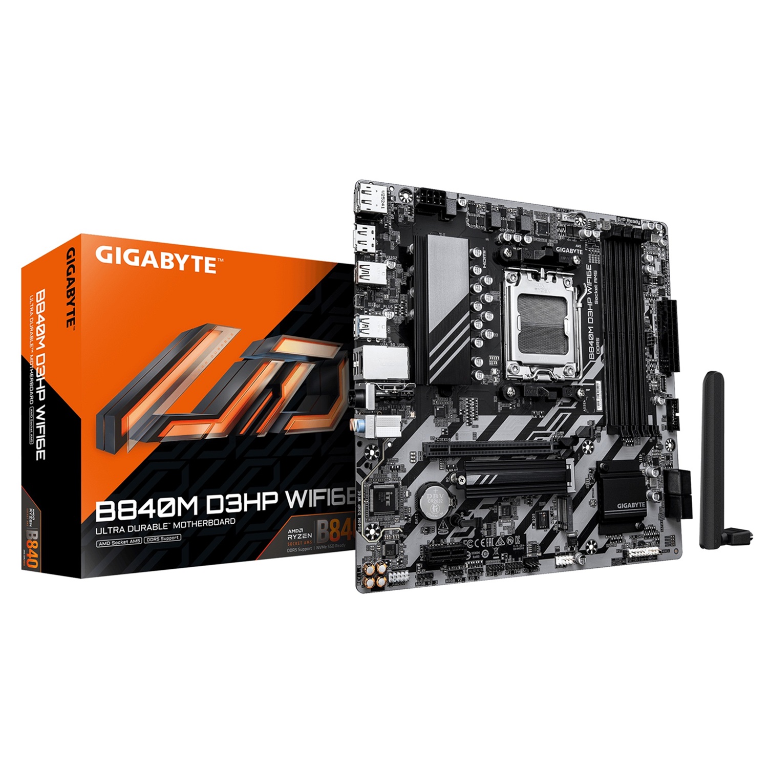 GIGABYTE B840M D3HP WIFI6E/AM5/mATX B840M D3HP WF6E Gigabyte