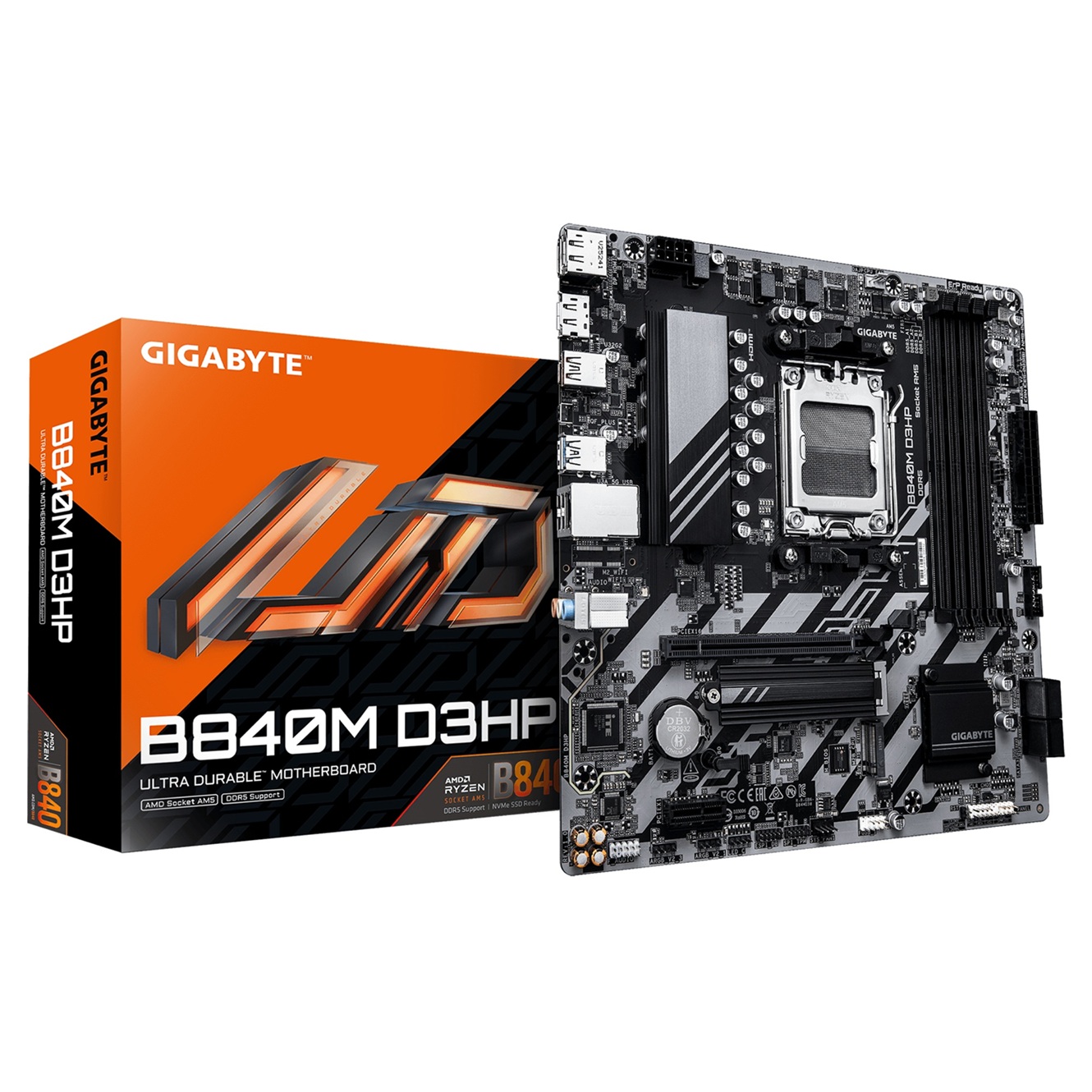 GIGABYTE B840M D3HP/AM5/mATX Gigabyte