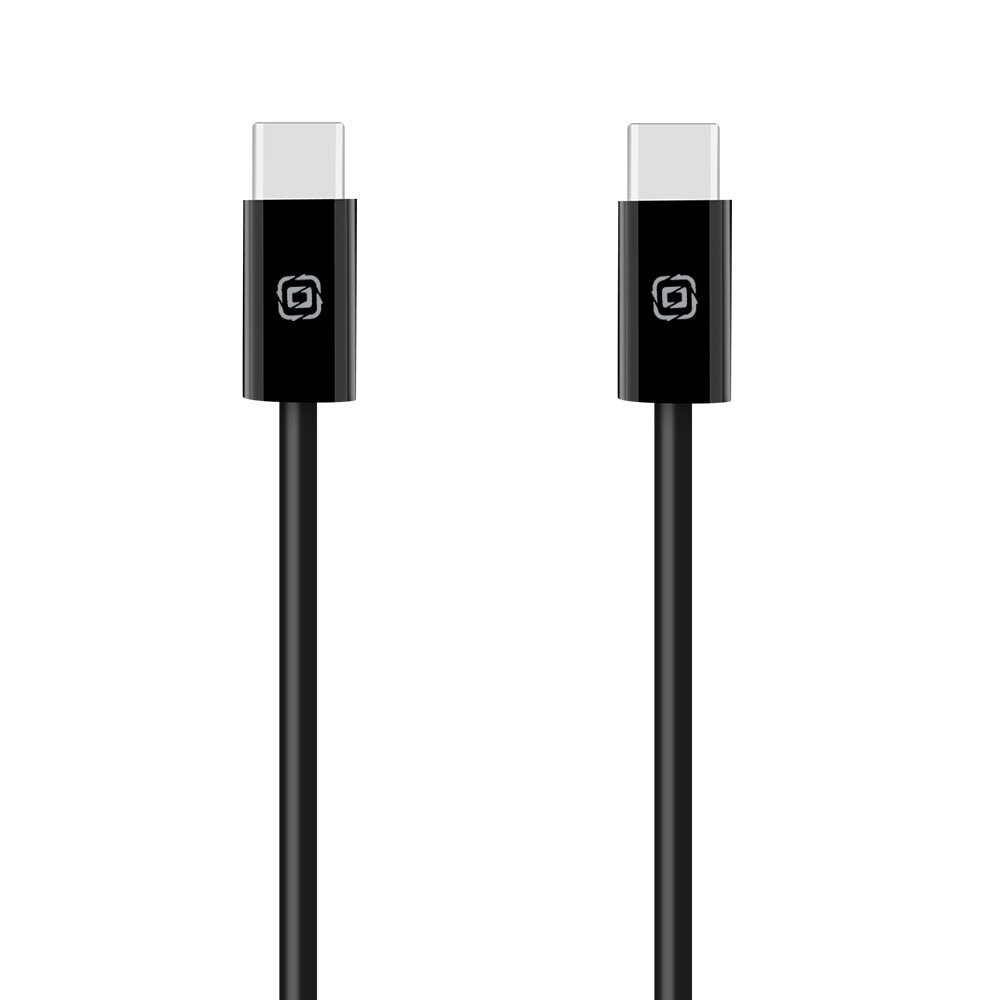 OBAL:ME LongRun USB-C/USB-C kábel 60W 1m Black 8596311299223