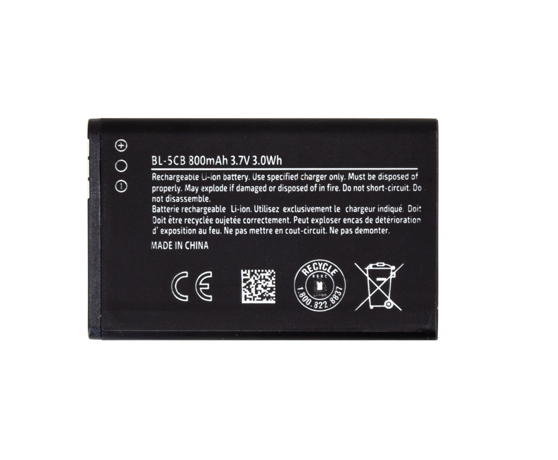 Nokia BL-5CB Batéria 800mAh Li-Ion (OEM) 8596311196836 NoName
