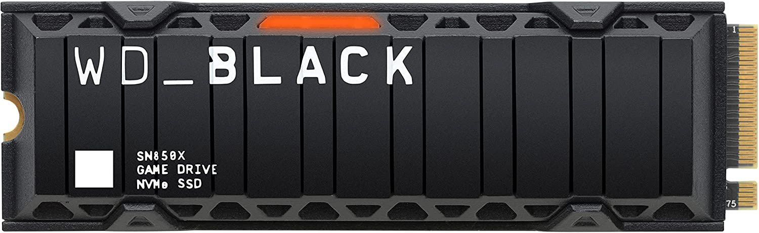 WD Black SN850X POWERED BY SANDISK/2TB/SSD/M.2 NVMe/Heatsink/5R WDS200T2XHE-00BCA0 SanDisk
