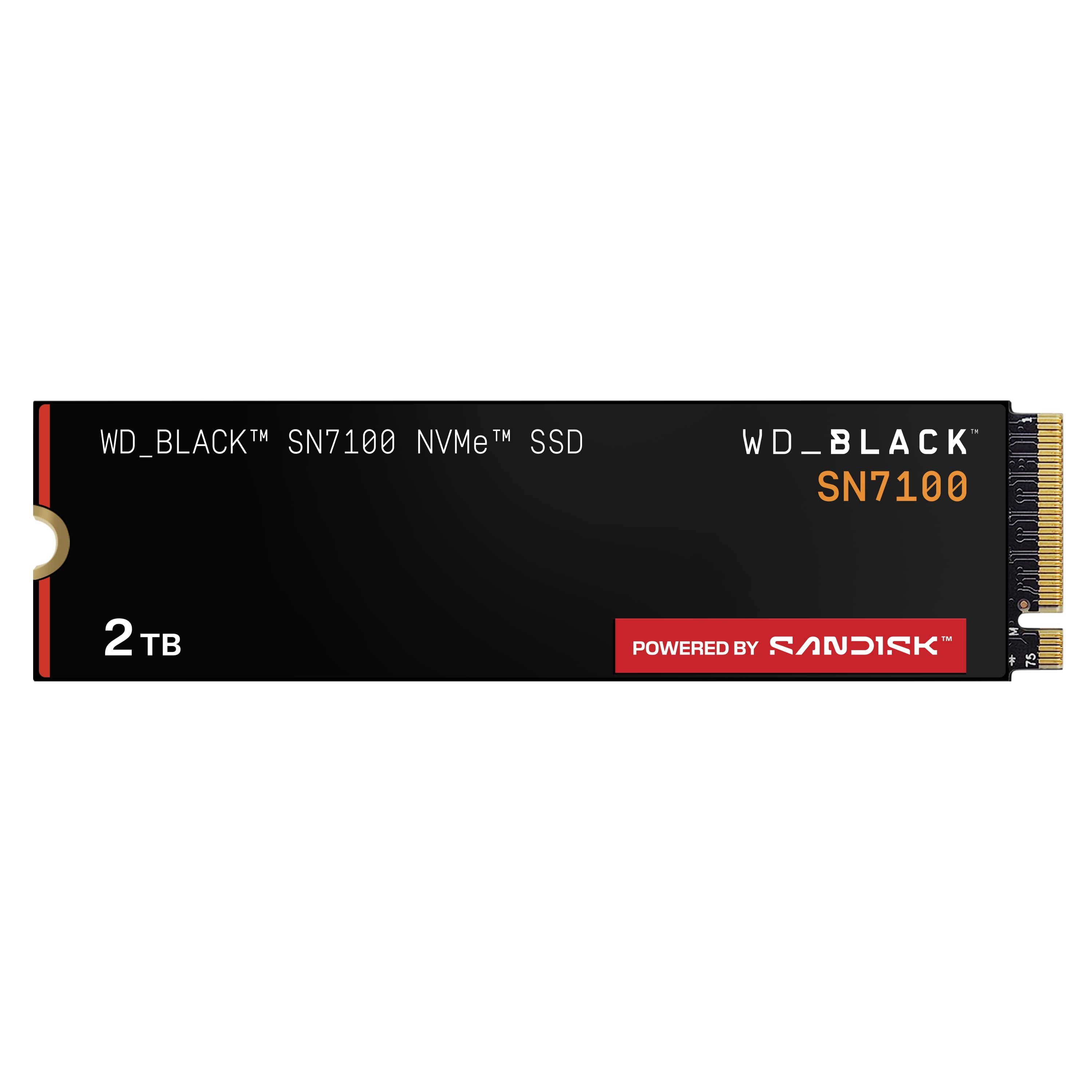 WD Black SN7100 POWERED BY SANDISK/2TB/SSD/M.2 NVMe/5R WDS200T4X0E-00CJA0 SanDisk
