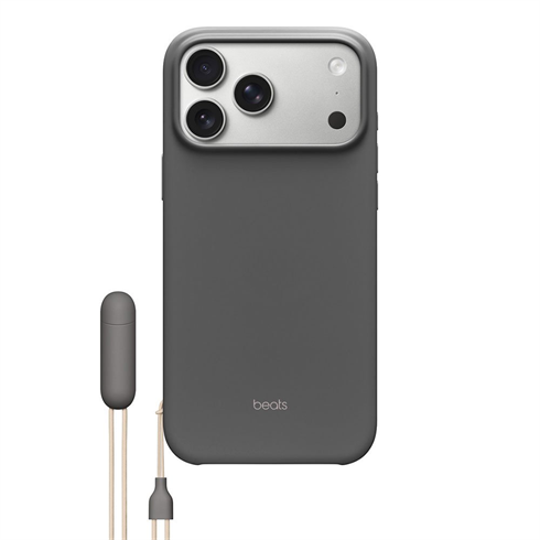 Apple Beats iPhone 17 Pro Max Kickstand Case with MagSafe and Camera Control - Granite Gray MGY94LL-A