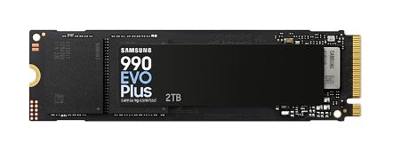 Samsung SSD 990 EVO Plus Series 2TB M.2 PCIe, r7150MB/s, w6300MB/s MZ-V9S2T0BWx