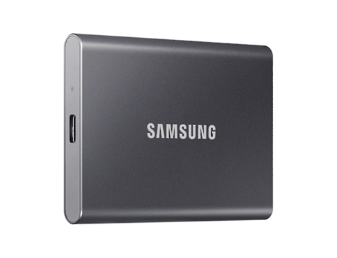 Samsung Portable SSD T7 2TB - externý SSD, USB 3.2 Gen2, titanová šedá MU-PC2T0T-WW