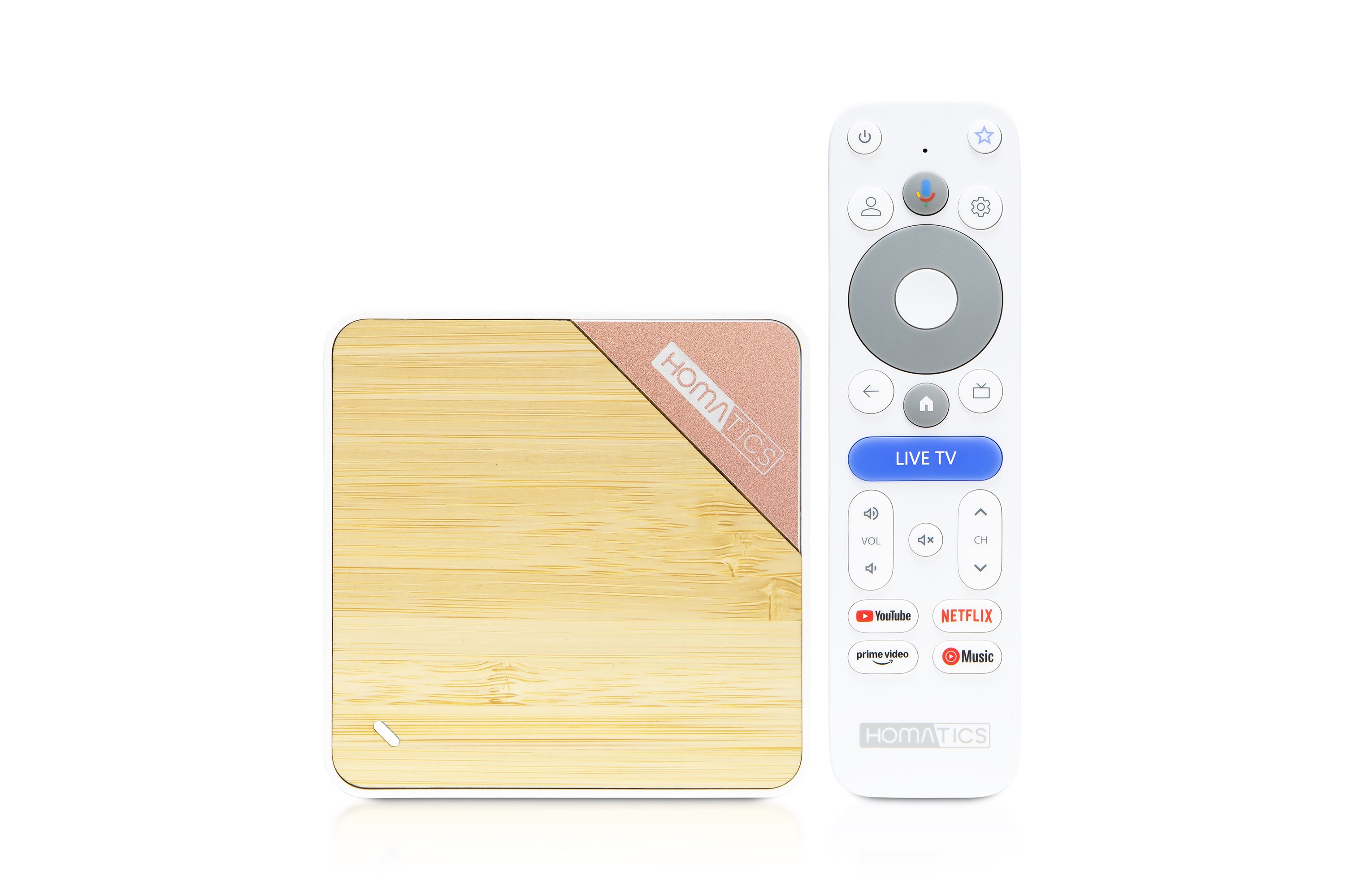 Homatics Box 4K V2 Google TV HOMA BOX 4K V2 AB-COM