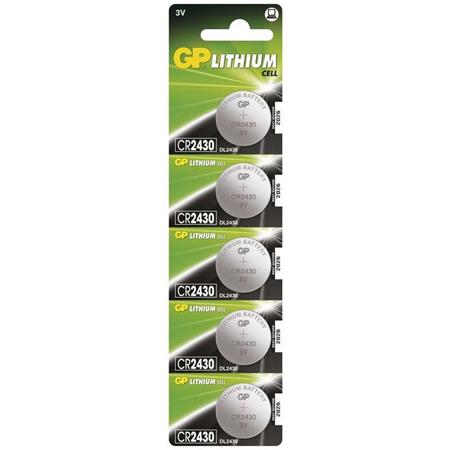 GP Batteries Lithiová baterie GP CR2430 - 5ks 1042243015 GP Baterie