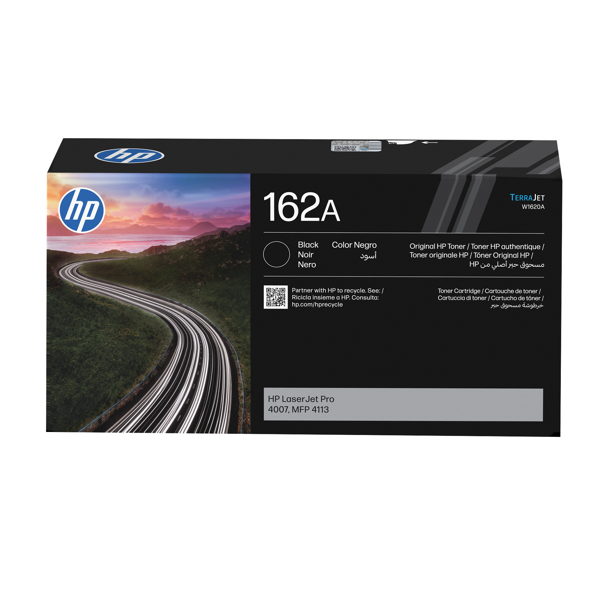 Čierna tonerová kazeta HP 162A LaserJet (cca 3000 stran) W1620A