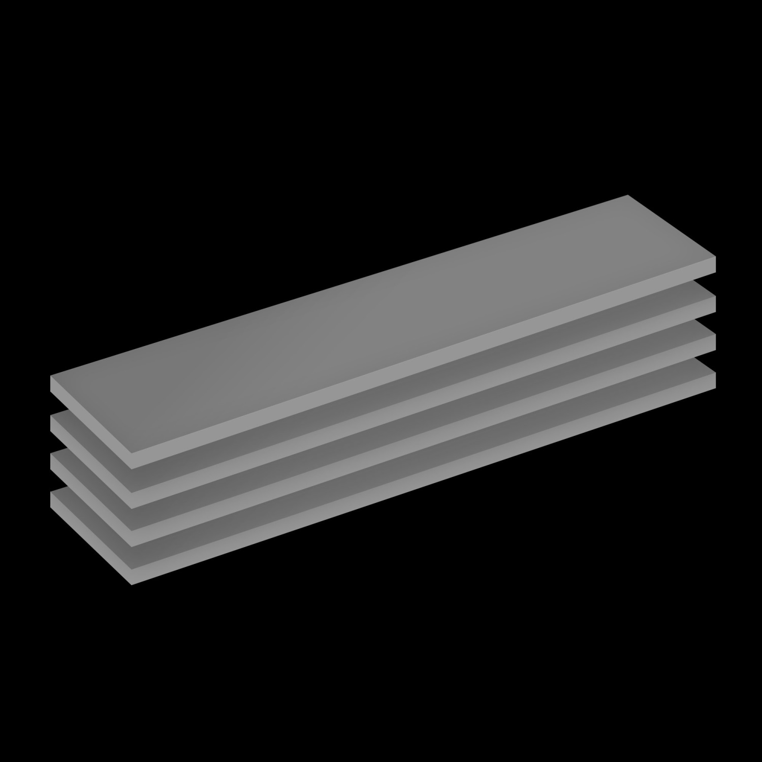 ARCTIC Thermal pad TP-4 (120x20mm, 1.5mm - 4 Pack) - prémiová teplovodivá podložka pod chladič balený ACTPD00067A Arctic Cooling