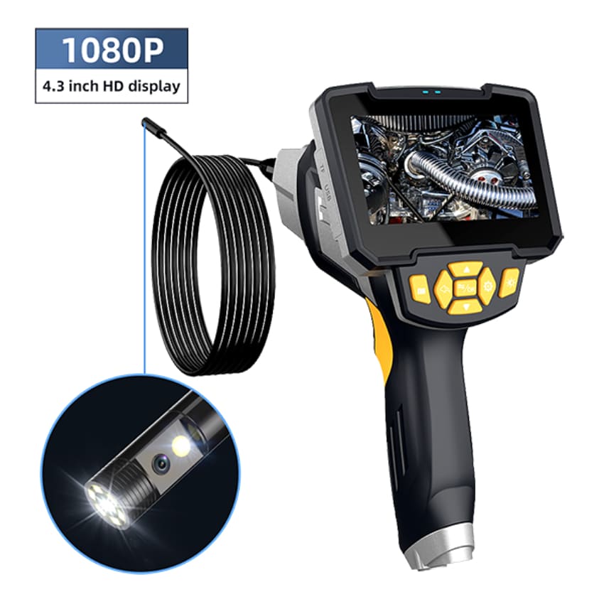 W-star Endoskopická kamera WSNF112D-5, 1080P HD 4,3'' LCD, duálna sonda 8mm, 5m, polotvrdý W-Star