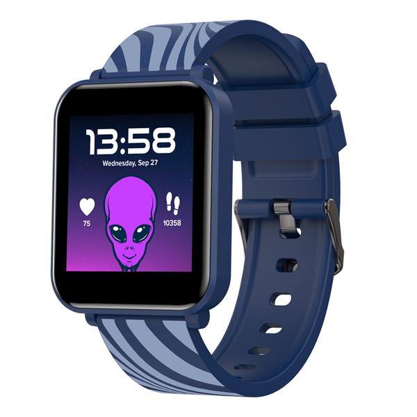 Canyon Joyce KW-43, smart hodinky pre mládež, IPS displej 1.54´´, IP67, Entertainment, hry, športy, notifikácie, modré CNE-KW43BL