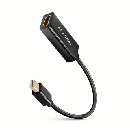 AXAGON RVDM-HI14N, Mini DisplayPort -> HDMI 1.4 redukce / adaptér, 4K/30Hz Axagon