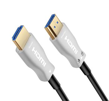 PremiumCord optický fiber High Speed with Ether. 4K@60Hz kabel 25m, M/M, zlacené konektory kphdm2x25