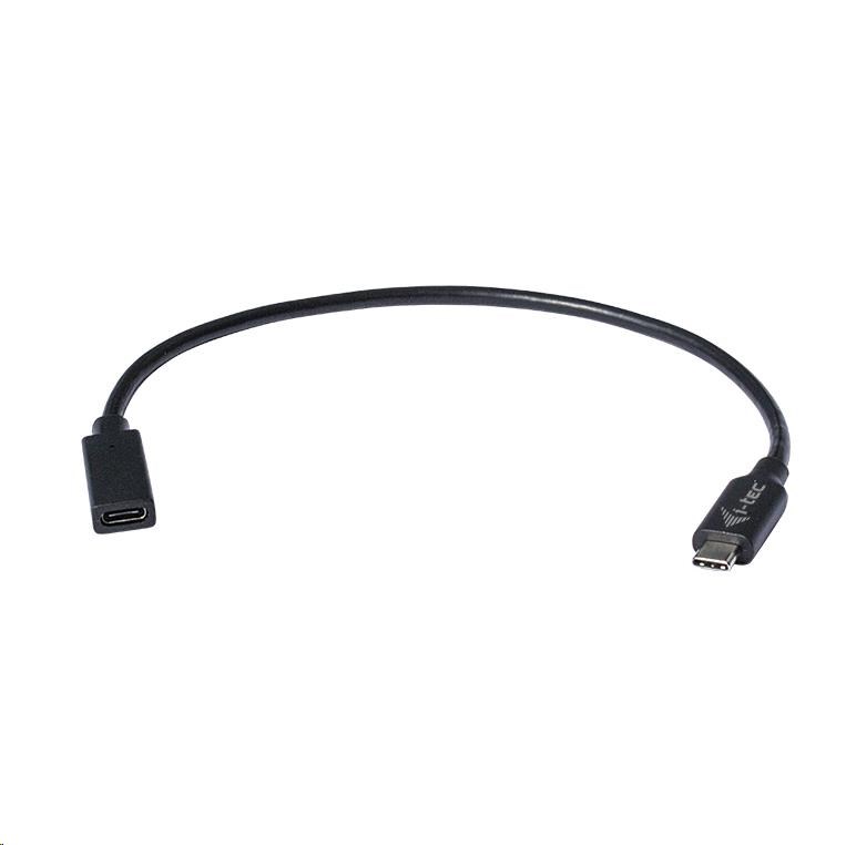 i-tec USB-C - USB-C (male - female) prodlužovací kabel 30cm C31EXTENDCBL I-Tec