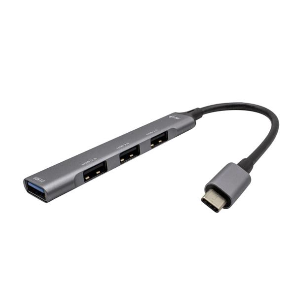 i-tec USB 3.0 Metal pasivní 4 portový HUB C31HUBMETALMINI4 I-Tec