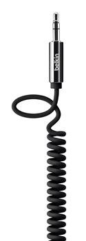 BELKIN MixIt AUX kabel kroucený, 1.8m, černý AV10126cw06-BLK Belkin