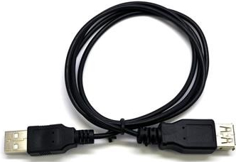 C-TECH USB A-A 1,8m 2.0 prodlužovací, černý CB-USB2AA-18-B C-Tech