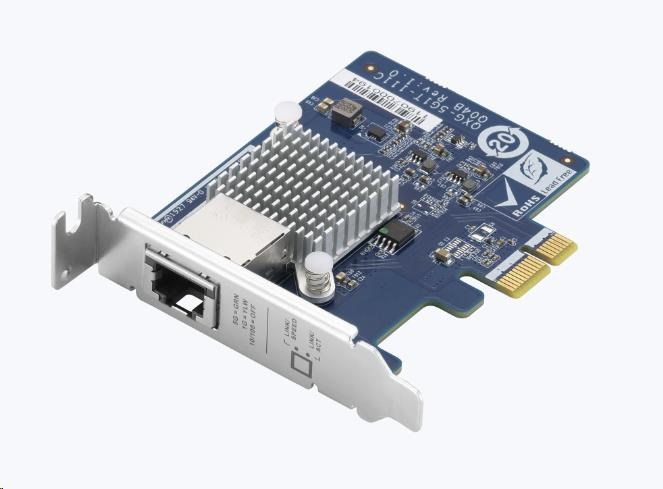 QNAP QXG-5G1T-111C - 5GbE PCIe karta pro PC i NAS
