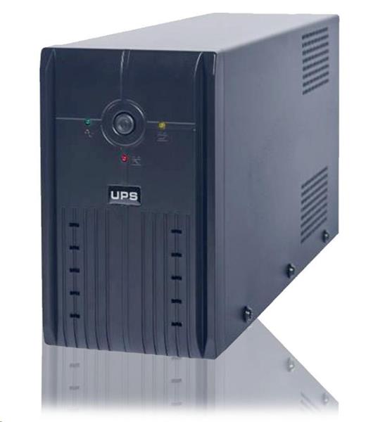 EUROCASE 2000VA LINE INTERACTIVE, 4x FR zásuvka, RJ45, USB data EA200LED 2000VA Eurocase