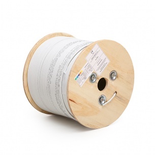 Instalační kabel Solarix CAT6A STP LSOH 500m drát SXKD-6A-STP-LSOH