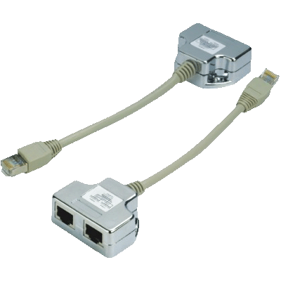 DATACOM Rozbočka 1 na 2 STP cat5e 4251