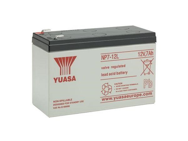 Fukawa Baterie pro UPS - YUASA NP7-12L (12V/7Ah/faston F2) 13710 Panasonic