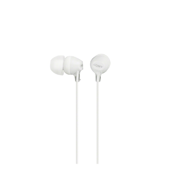 SONY sluchátka MDR-EX15LP, bílé MDREX15LPW.AE Sony