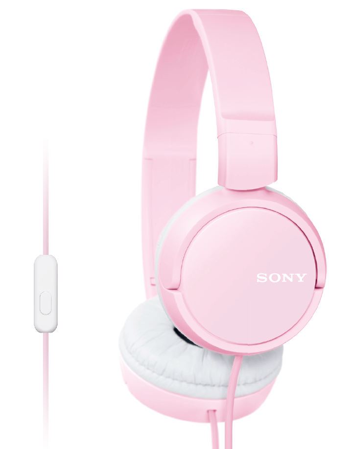 SONY sluchátka MDR-ZX110AP handsfree, růžové MDRZX110APP.CE7 Sony