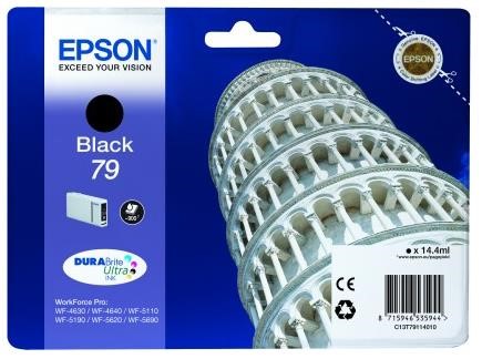 Singlepack Black 79 DURABrite Ultra Ink C13T79114010 Epson
