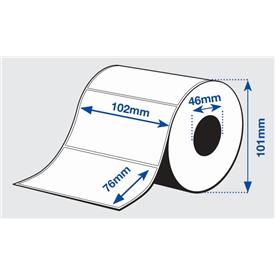 Premium Matte Label -Die Cut102mm x76mm,440 labels C33S045532 Epson PS
