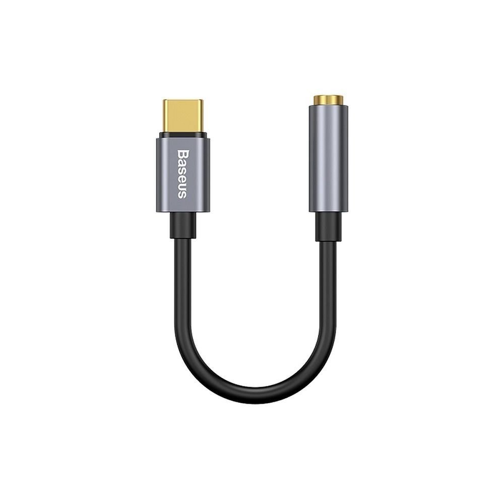 Baseus CATL54-0G Kabelová Redukce z USB-C na 3.5mm Audio Jack L54 (female) Deep Grey 6953156297852 NoName