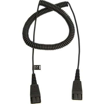 Jabra Extension cord, QD-QD, 0,5-2m, coiled 8730-009