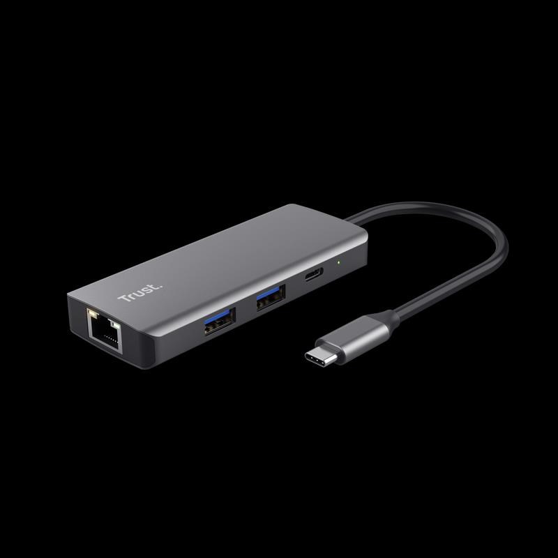 TRUST 6-in-1 USB-C Multi-Port Adapter 24968 Trust