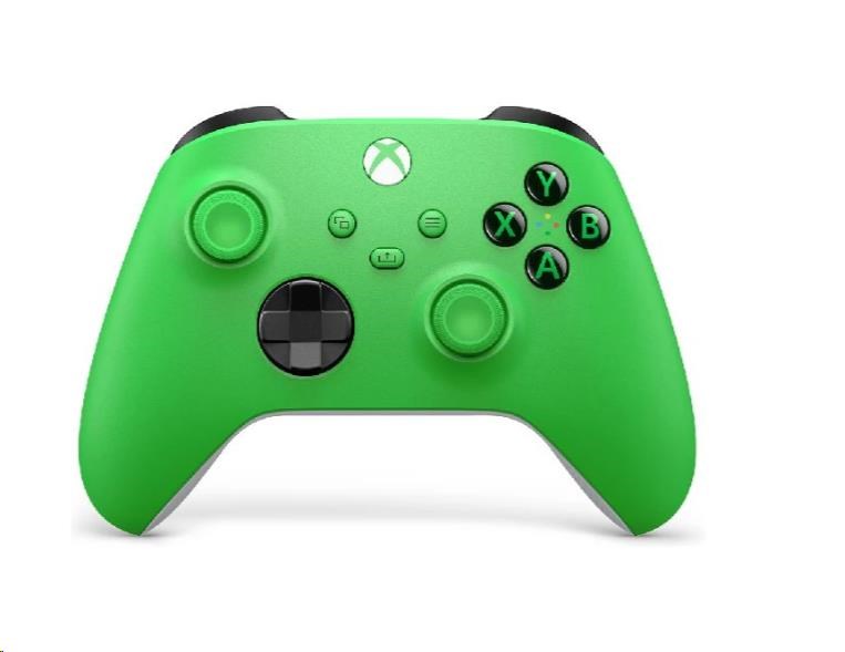 XSX - Bezdrátový ovladač Xbox Series, zelený QAU-00091 Microsoft