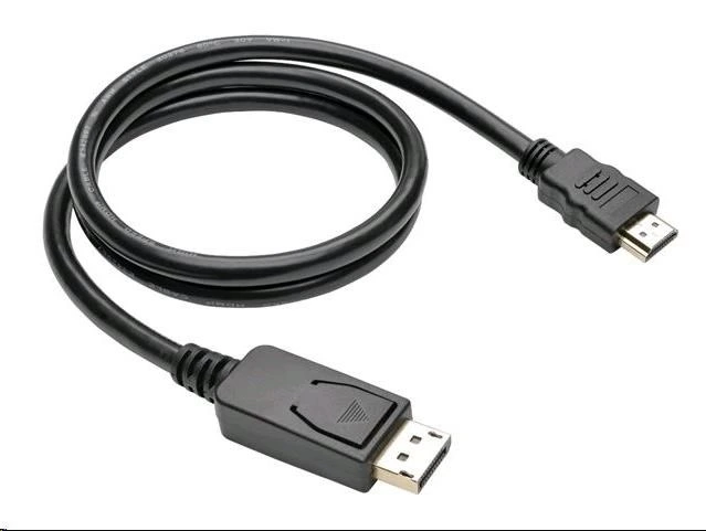 Kabel C-TECH DisplayPort/HDMI, 3m, černý CB-DP-HDMI-3 C-Tech