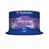 VERBATIM DVD+R(50-pack)/Double Layer/Spindle/ 8X 8.5GB Matt Silver 43758 Verbatim