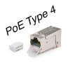 KELine keystone modul Cat6A, HD, RJ45/s KEJ-C6A-S-HD