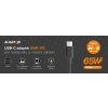 Aligator Power Delivery 65W USB-C adaptér CHNT002
