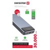 SWISSTEN POWER BANK 30000 mAh 133W POWER DELIVERY GREY 22013917 Swissten