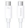 Baseus Superior Series 2 Fast Charging Datový Kabel USB-C - USB-C 240W 1m Moon White 6932172648787 NoName