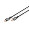 Digitus DP Kabel PREMIUM DP2.1 1m 16K@60Hz, UHD, 80Gbps, Alu DB-340111-010-S