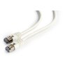 Gembird patch kábel Cat6 FTP, 5 m, biely PP6-5M-W